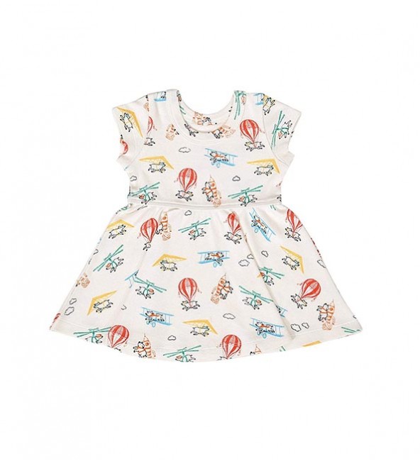 Finn + Emma Twirl Dress - Flying Pigs