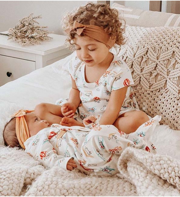 Finn + Emma Twirl Dress - Flying Pigs