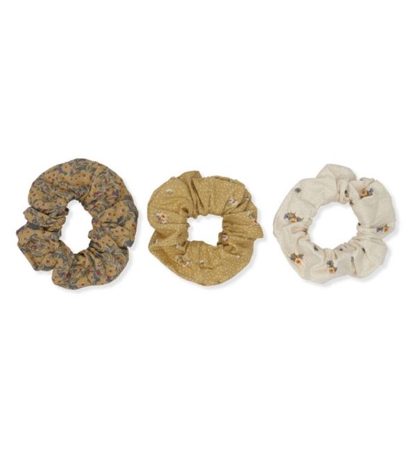 Konges Sløjd Set of 3 Scrunchies - Small