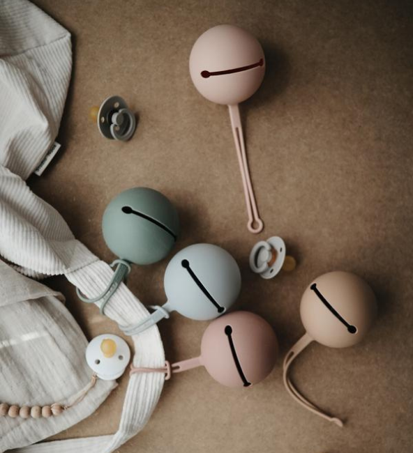 Mushie Pacifier Holder Case
