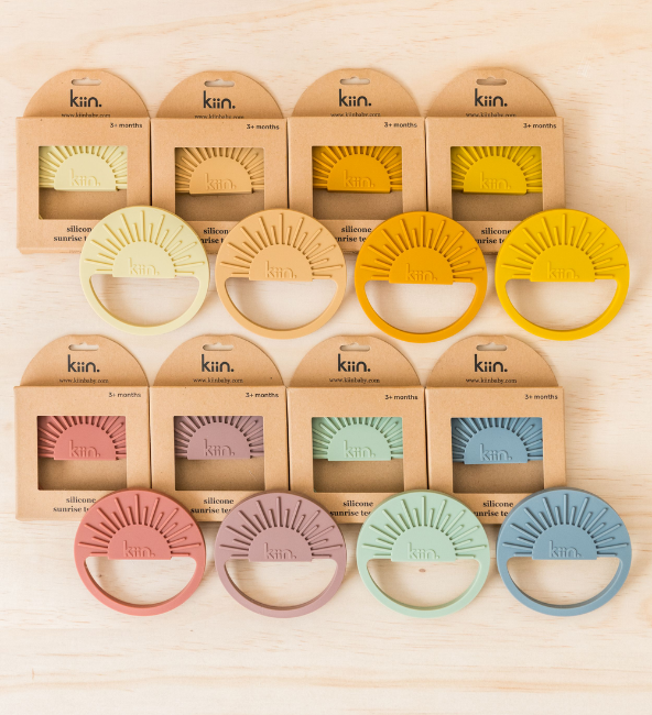 Kiin Sunrise Silicone Teether