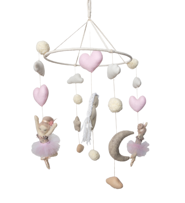 Dancing Ballerina Crib Mobile