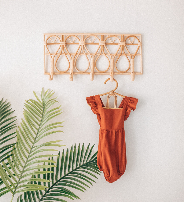 Rattan Boho Wall Hook