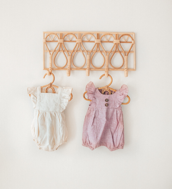 Rattan Boho Wall Hook