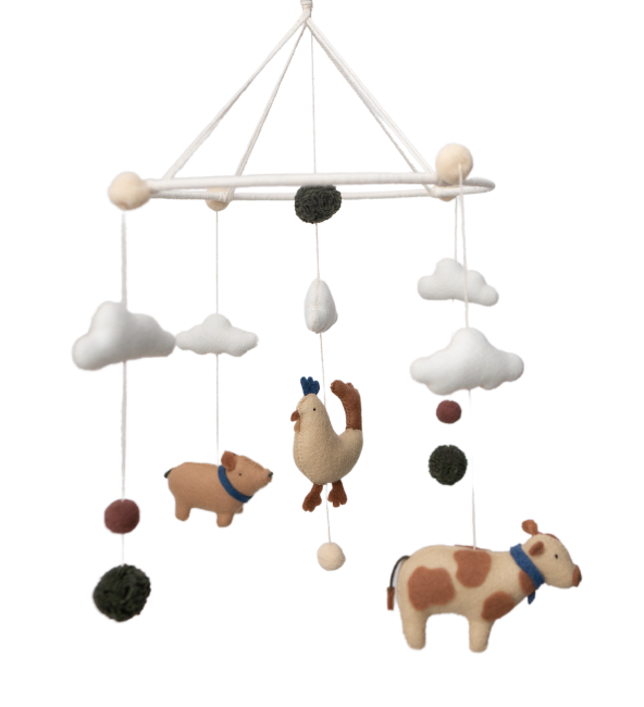 Life On The Farm Crib Mobile