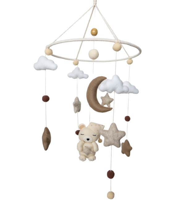 Sleepy Teddy Crib Mobile