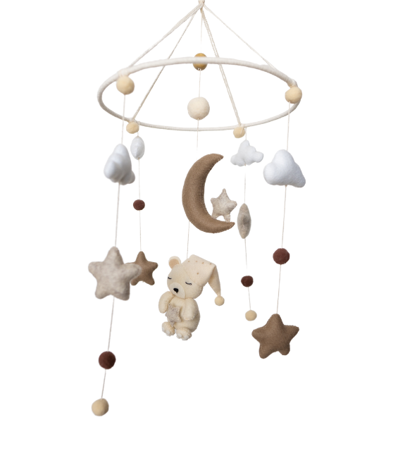 Sleepy Teddy Crib Mobile