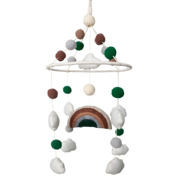 Somewhere Over The Rainbow Crib Mobile