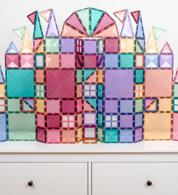 Connetix Tiles | 120 Piece Pastel Set