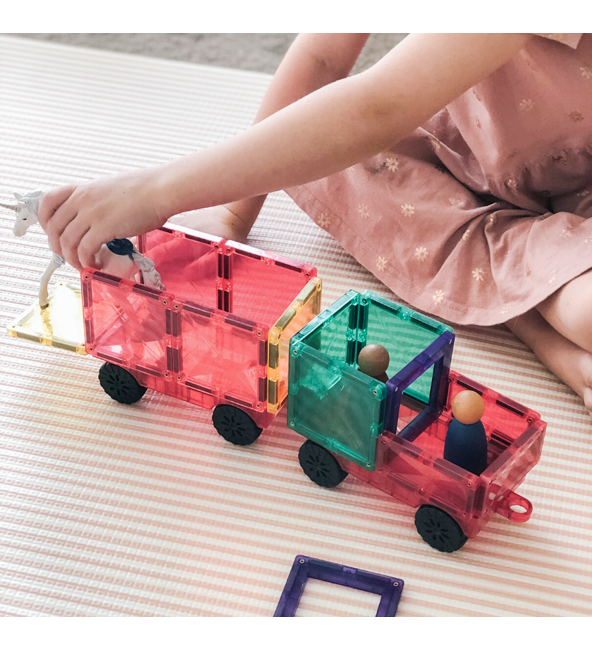 Connetix Tiles | 24 Piece Car Pack