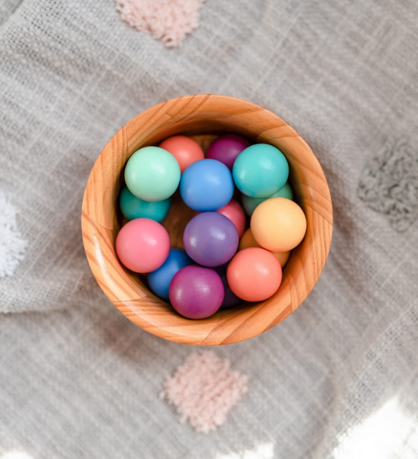 Connetix Tiles | 16 Piece Pastel Replacement Ball Pack