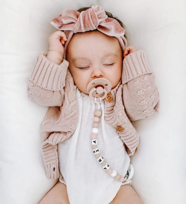 Pink Velvet Topknot