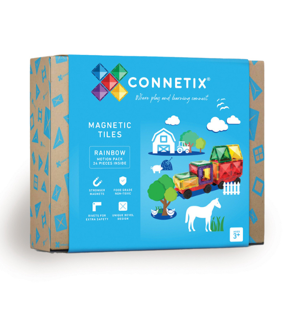 Connetix Tiles | 24 Piece Car Pack
