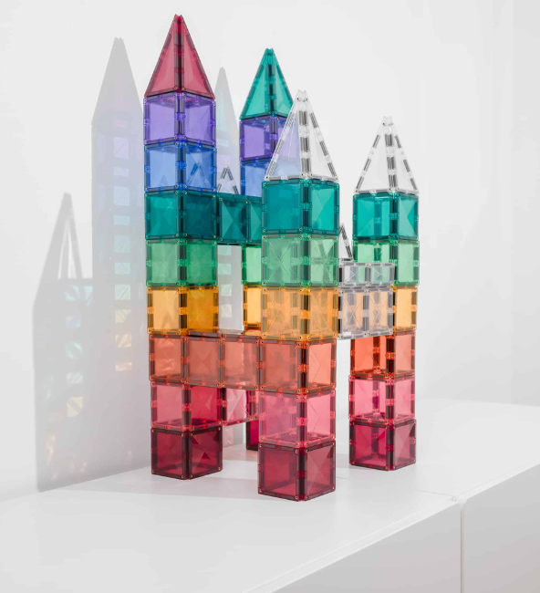 Connetix Tiles | 40 Piece Pastel Square Pack