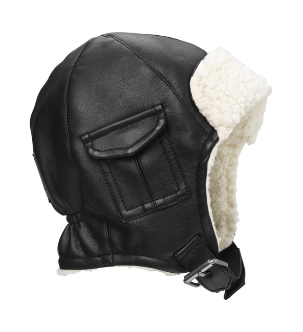 Elodie Winter Cap - Aviator Black