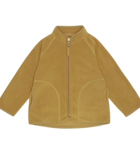 Konges Sløjd Fleece Cardigan - Tiger eye