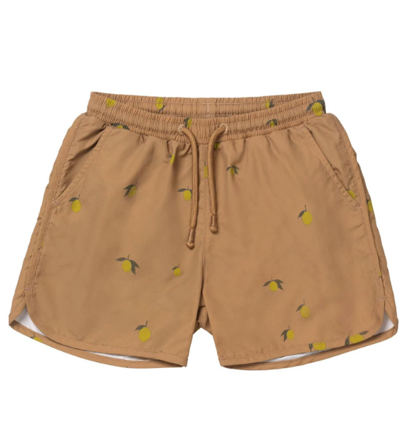 Konges Sløjd Asnou Swimshorts - Lemon Brown