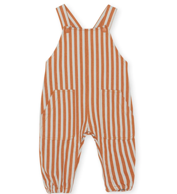 Konges Sløjd Farmie Overall - Autumn Stripe