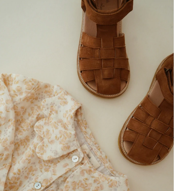 Konges Sløjd Lapinou Strap Sandal - Cognac